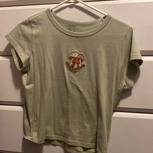 hollister baby tee
